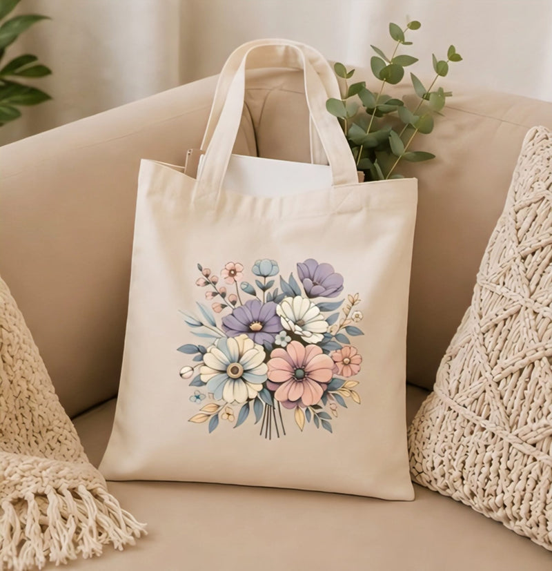 Hand-Painted Tote Bags