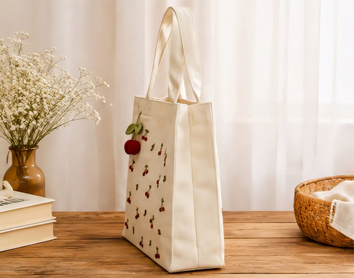 Embroidery Tote Bag