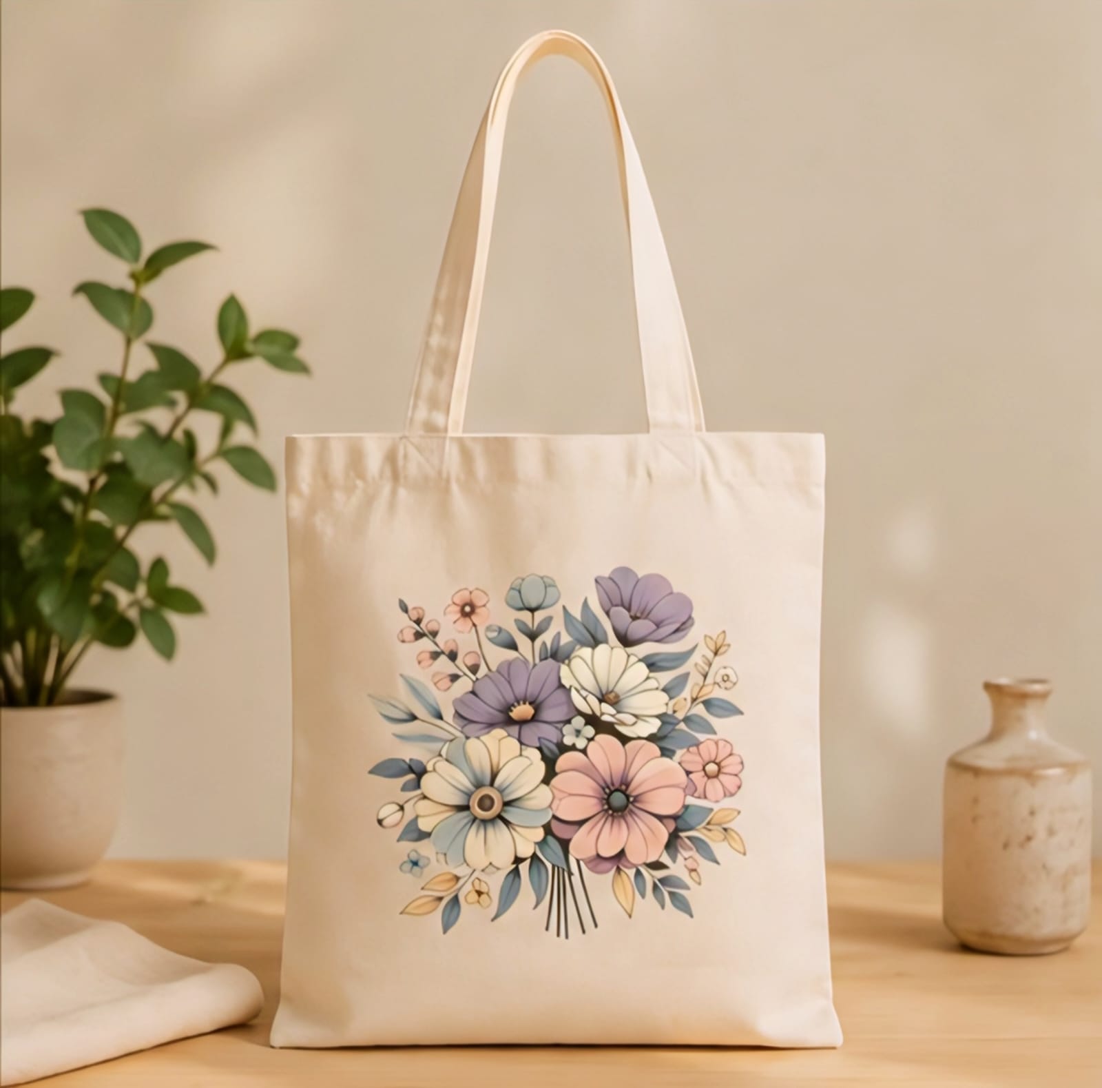 Hand Painted Tote Bags
