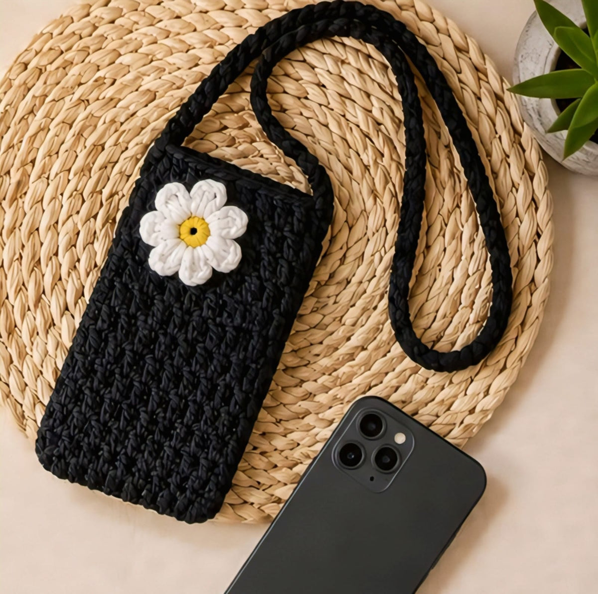 Crochet Mobile Pockets
