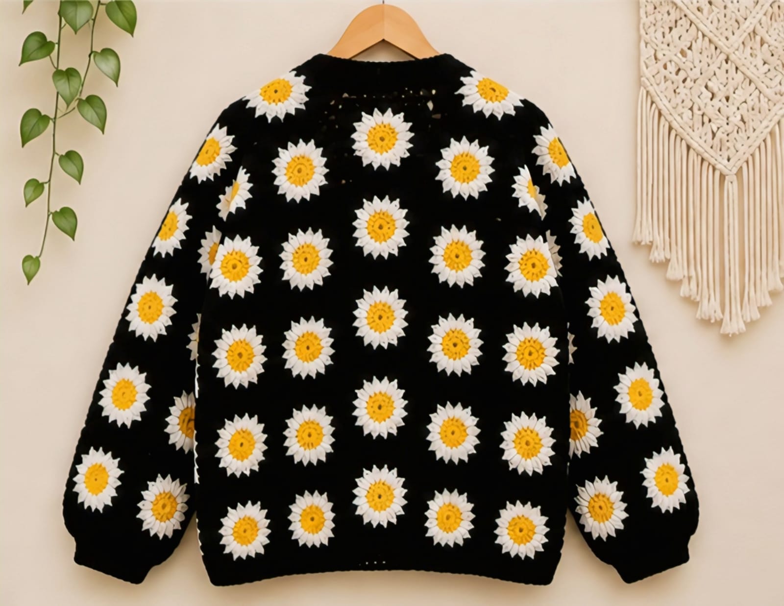 Daisy Blossom cardigan