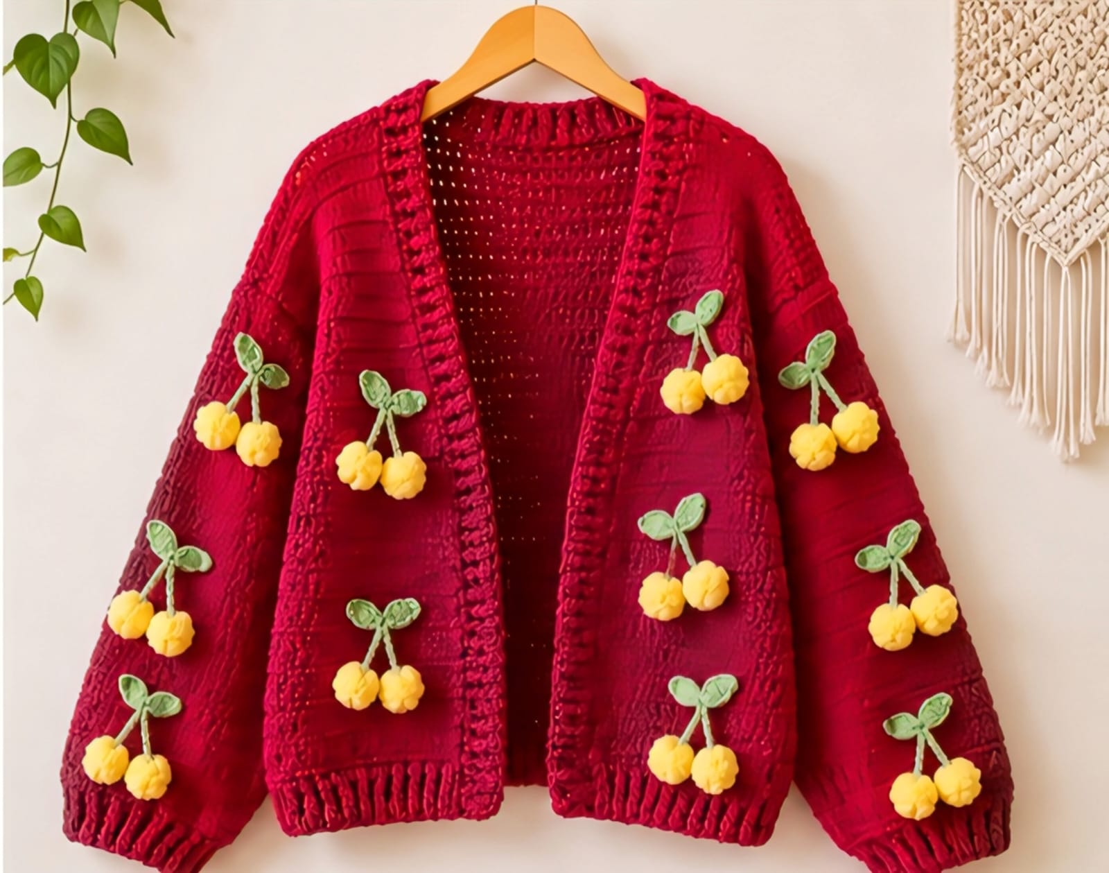 Cherry Blossom Cardigan