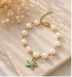 Pearl Starfish Bracelet