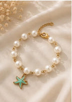 Pearl Starfish Bracelet