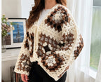 Neutral Warmth Crochet Jacket