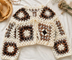 Neutral Warmth Crochet Jacket