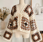 Neutral Warmth Crochet Jacket